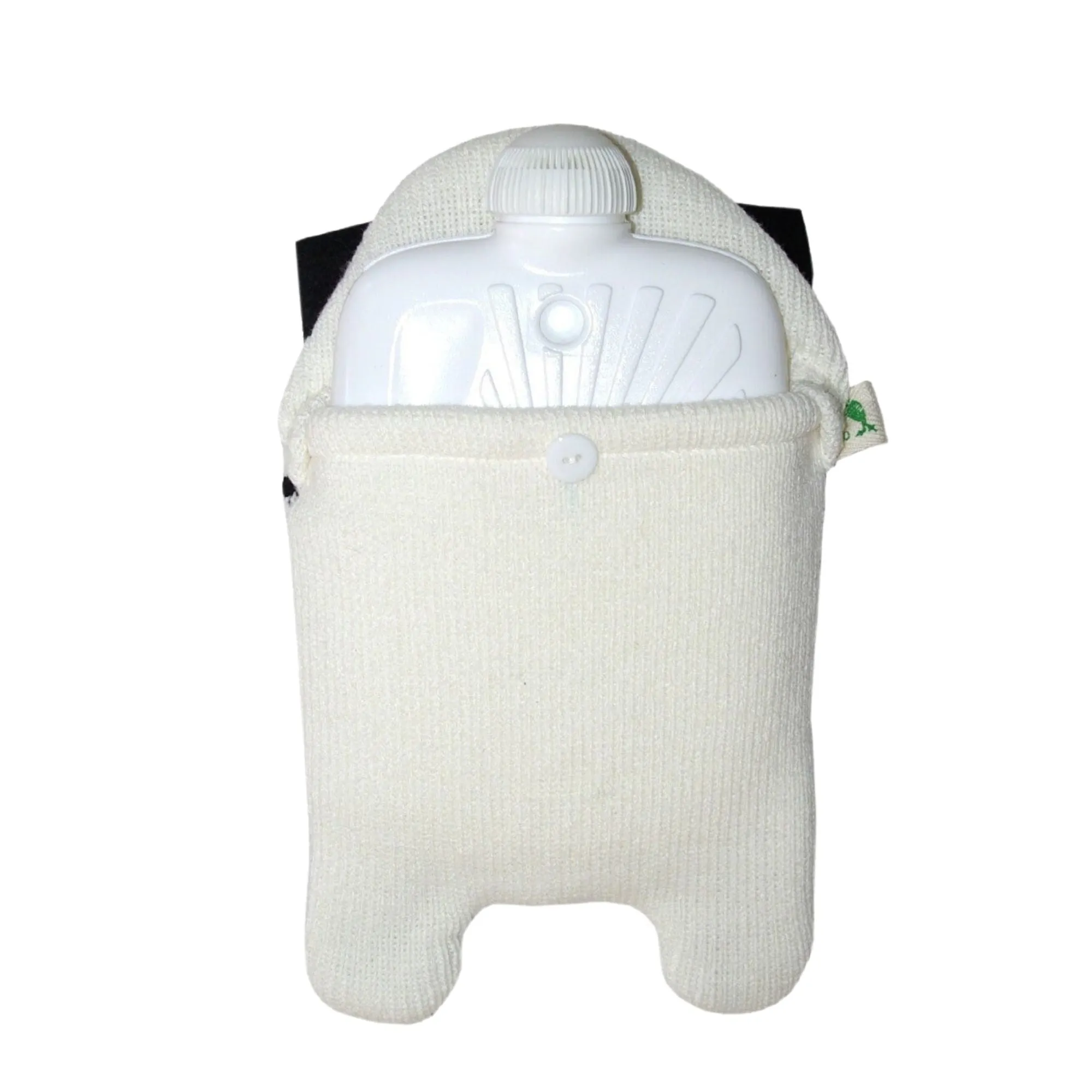 0.8 Litre Eco Hot Water Bottle with Pug Cover (rubberless)