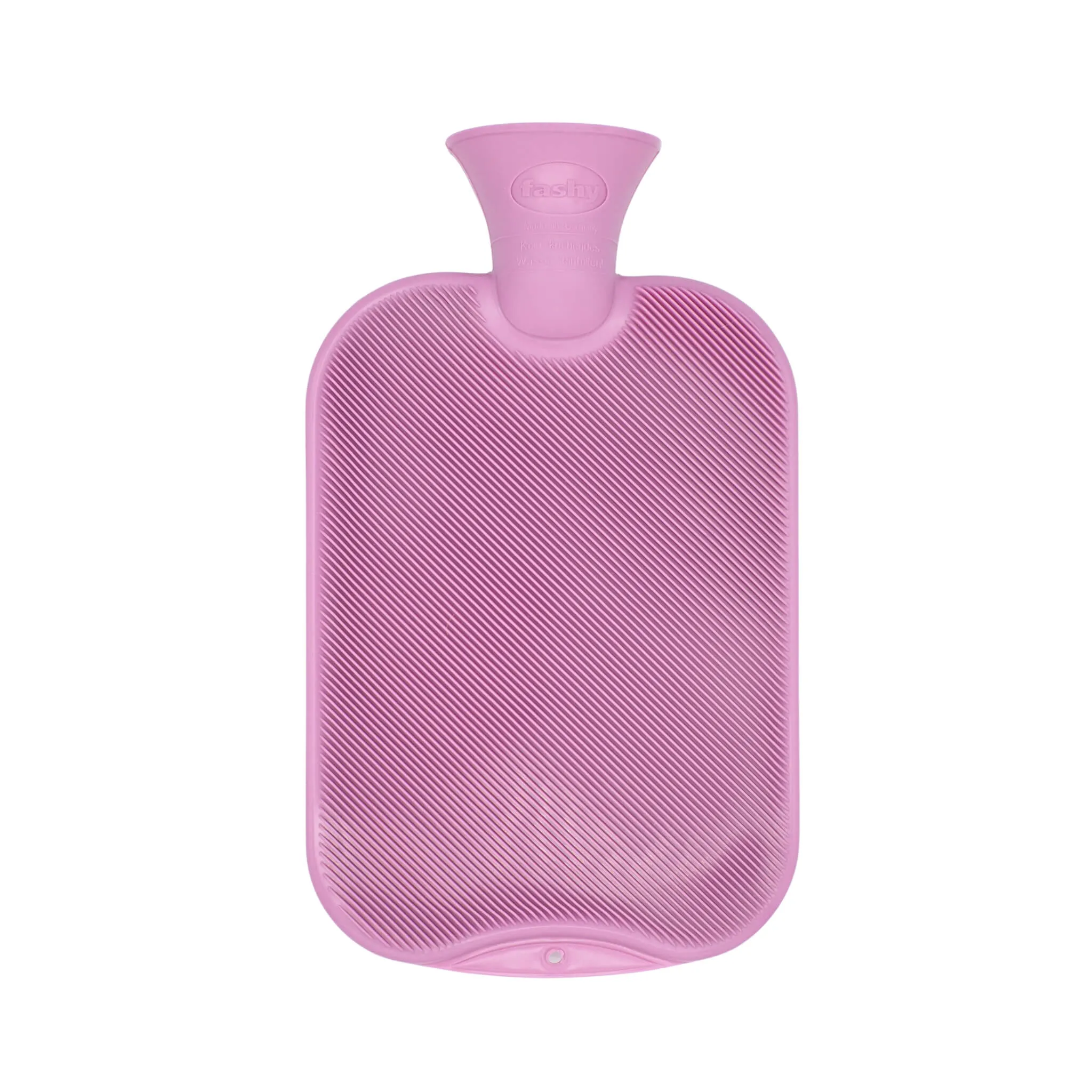 2 Litre Heather Single Ribbed Fashy Hot Water Bottle