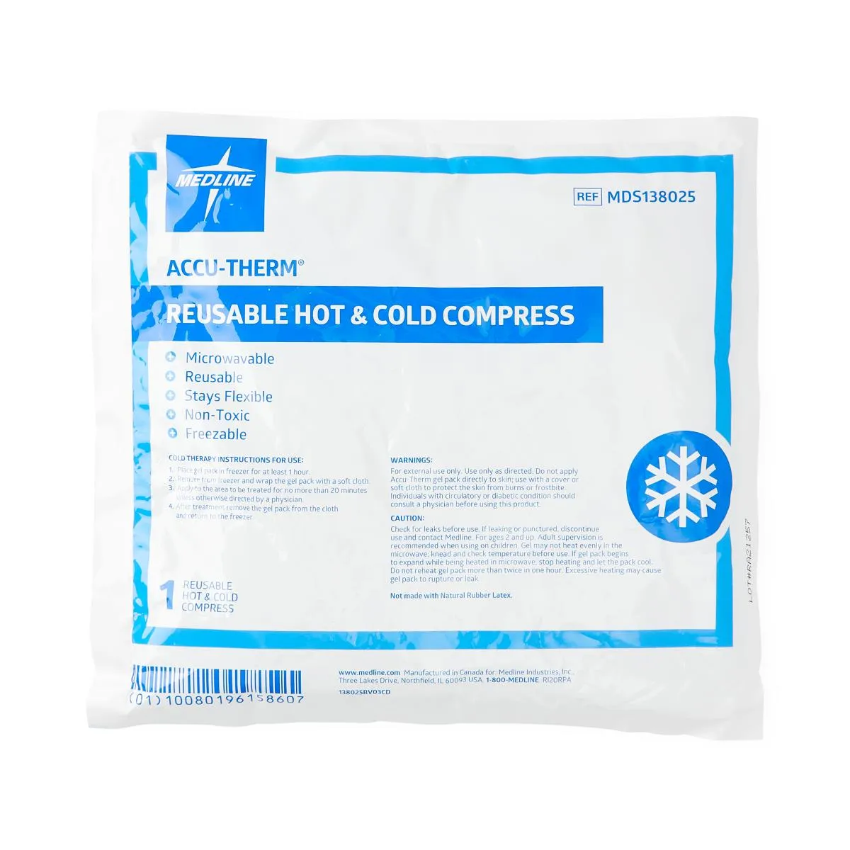 Accu-Therm Hot / Cold Gel Packs