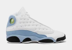 Air Jordan 13 Retro Blue Grey Grade School Lifestyle Shoes (White/Yellow Ochre/Blue Grey/Black)