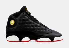 Air Jordan 13 Retro Playoffs Grade School Lifestyle Shoes (Black/Red) Free Shipping