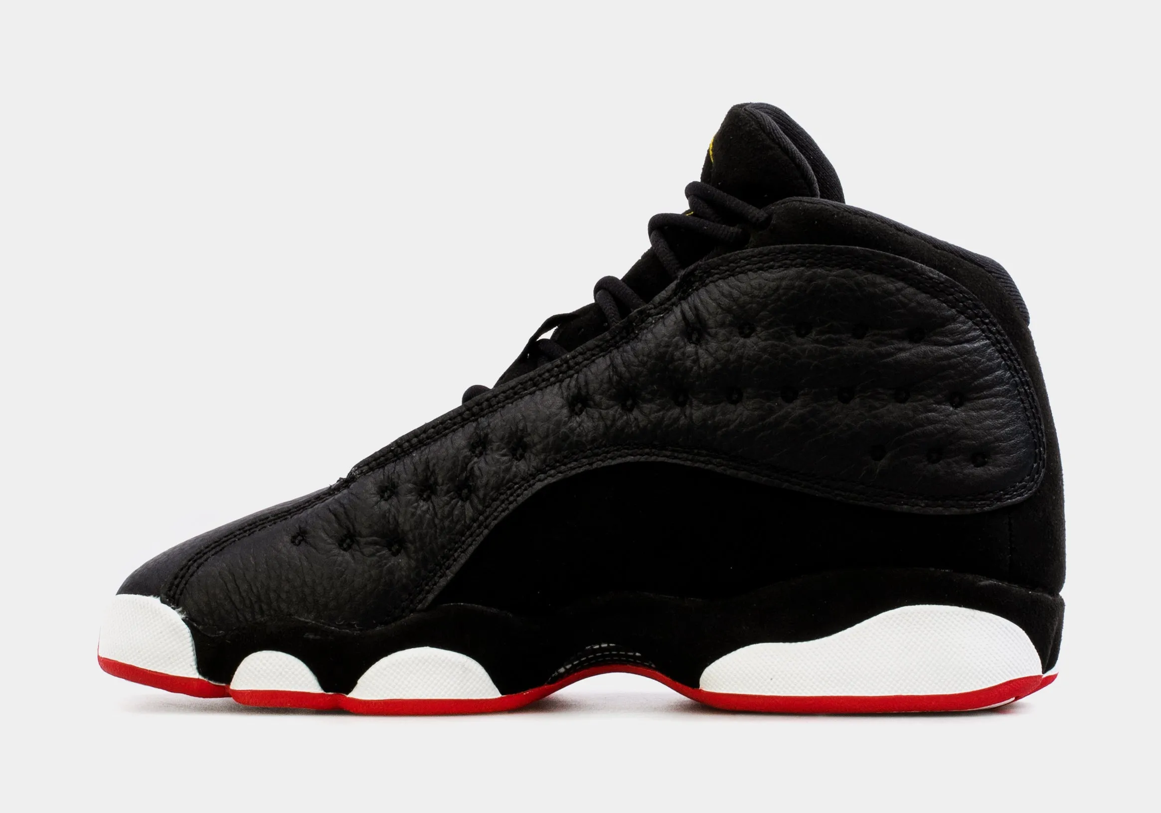 Air Jordan 13 Retro Playoffs Grade School Lifestyle Shoes (Black/Red) Free Shipping