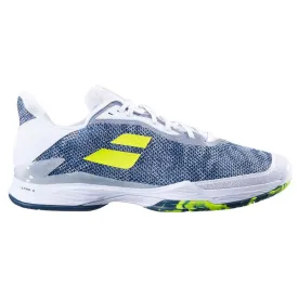 Babolat Men's Jet Tere Tennis Shoes White/Dark Blue