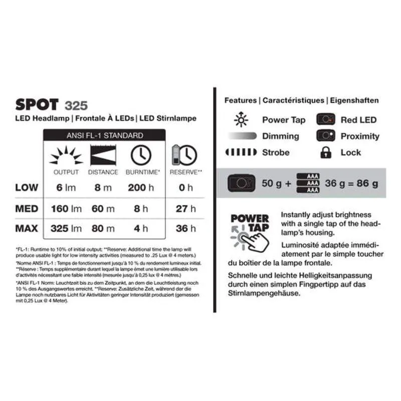 Black Diamond Spot 325 Headlamp