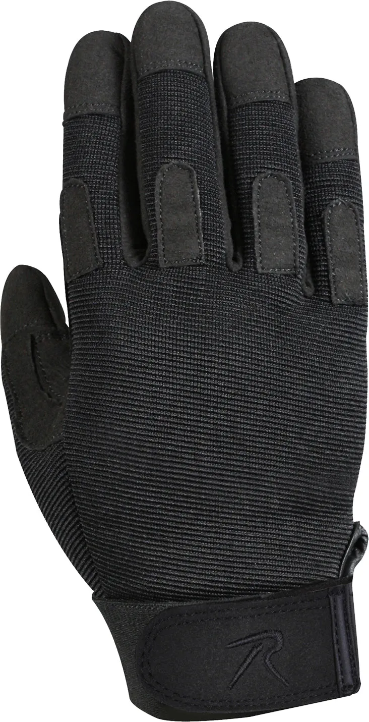 Black - Lightweight All Purpose Tactical Duty Gloves