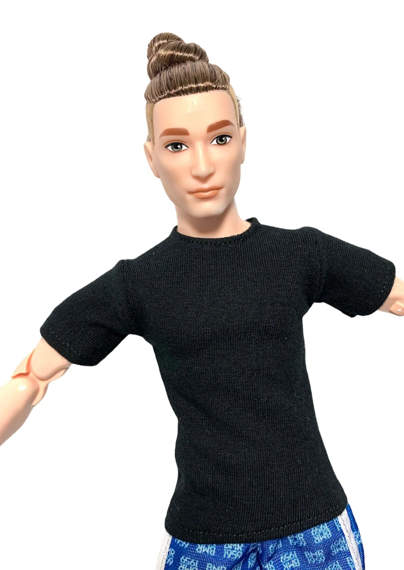 Black T shirt for Ken doll