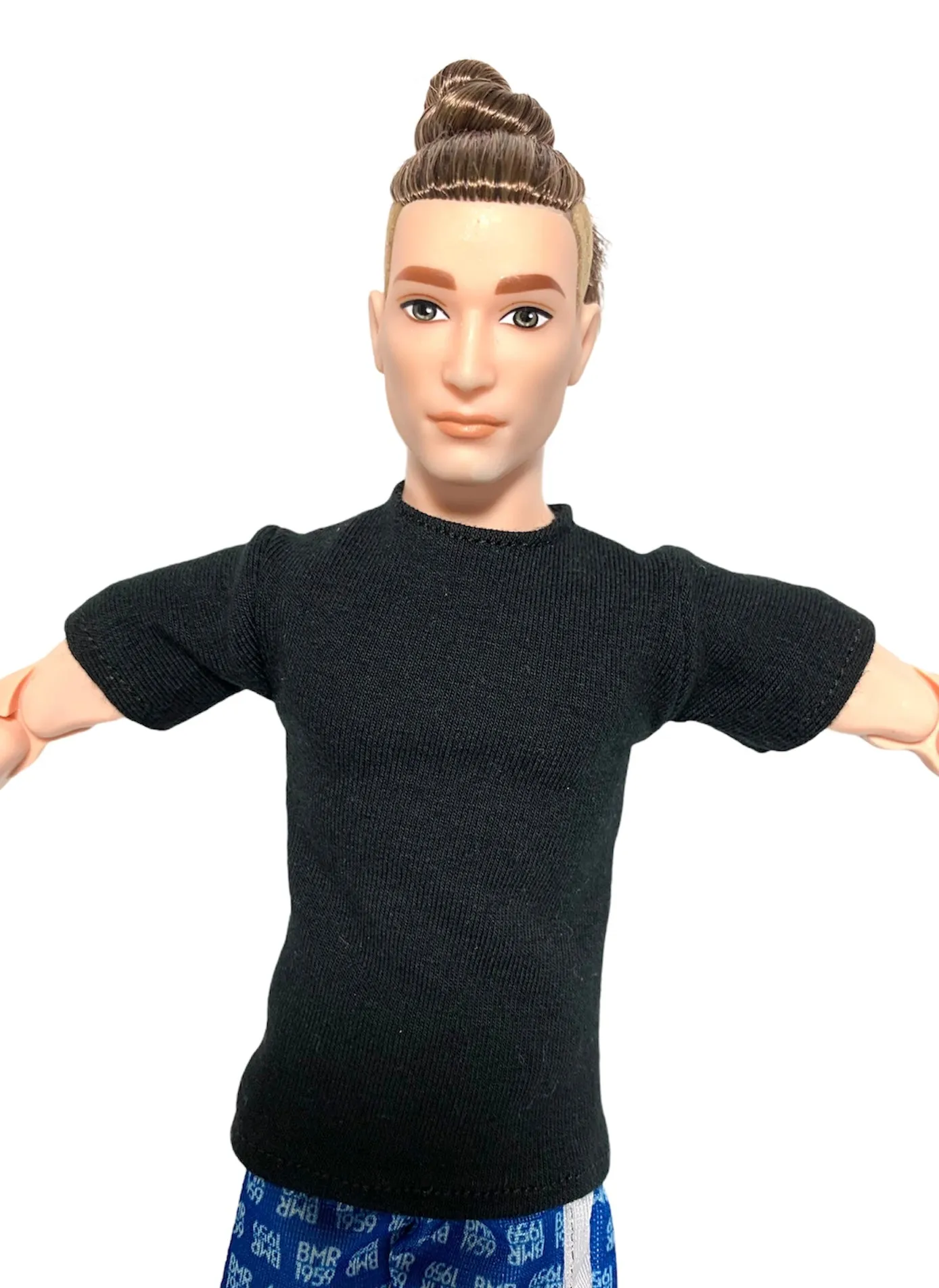 Black T shirt for Ken doll