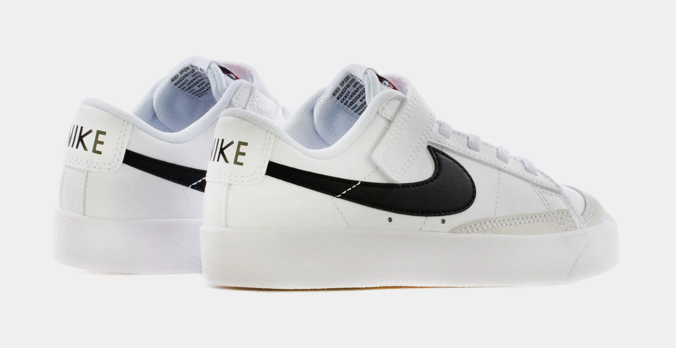 Blazer Low '77 Preschool Lifestyle Shoes (White)