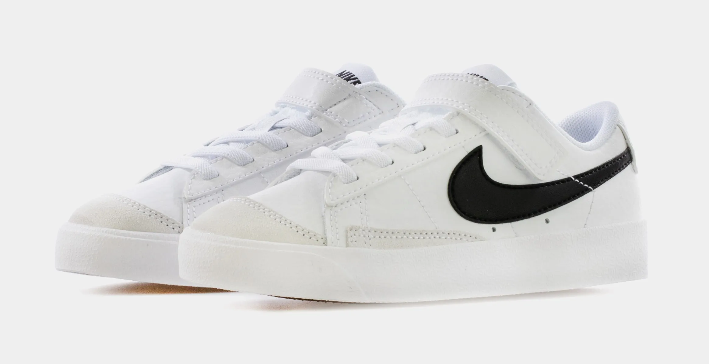 Blazer Low '77 Preschool Lifestyle Shoes (White)