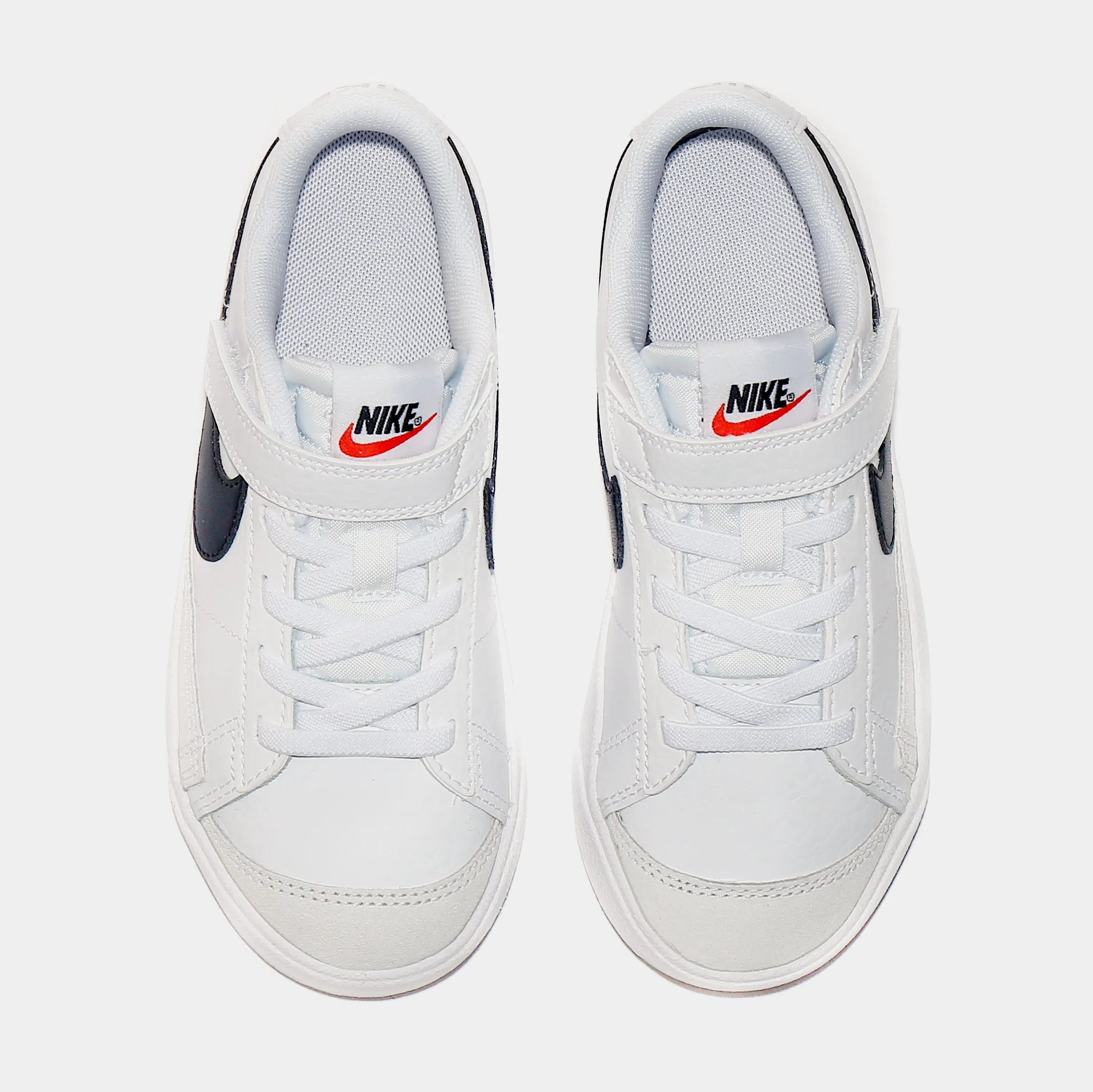 Blazer Low '77 Preschool Lifestyle Shoes (White)