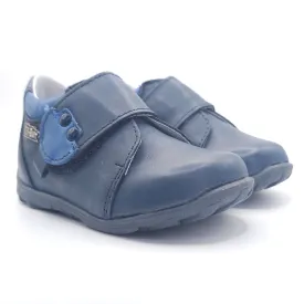 Boys Velcro Shoe In Blue Navy