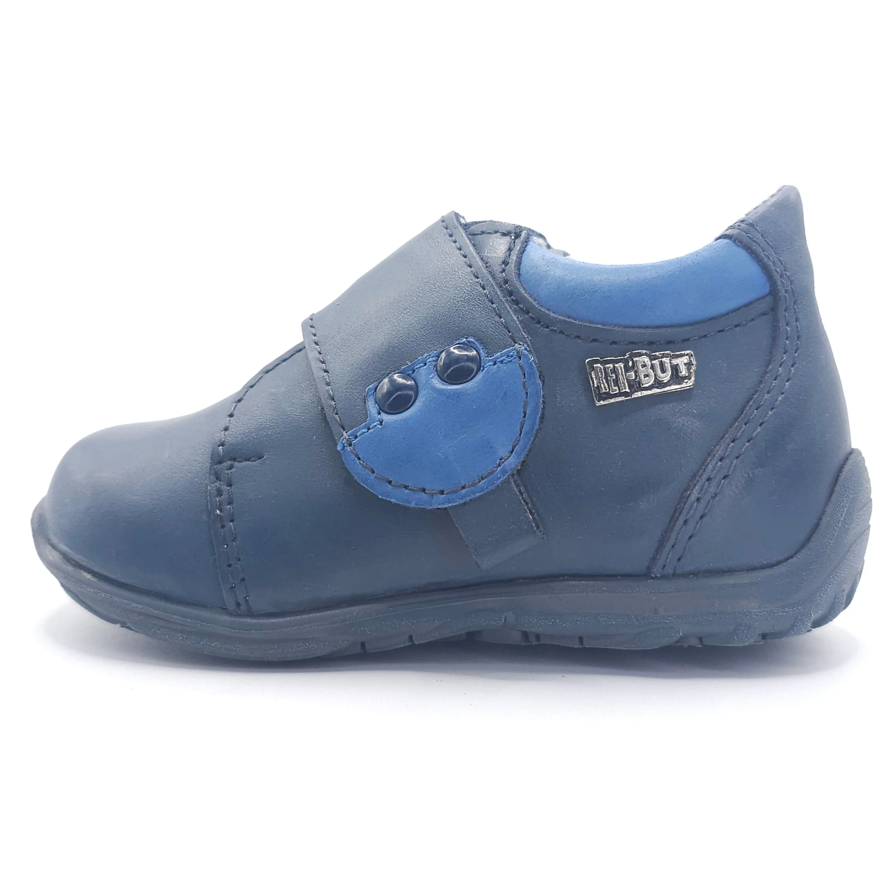 Boys Velcro Shoe In Blue Navy