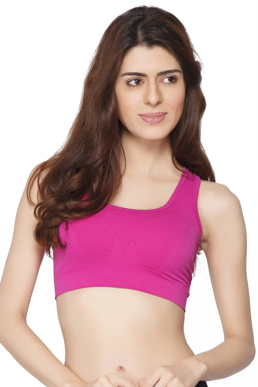 C9 Airwear seamless Women Sports Bra - Royle Blue