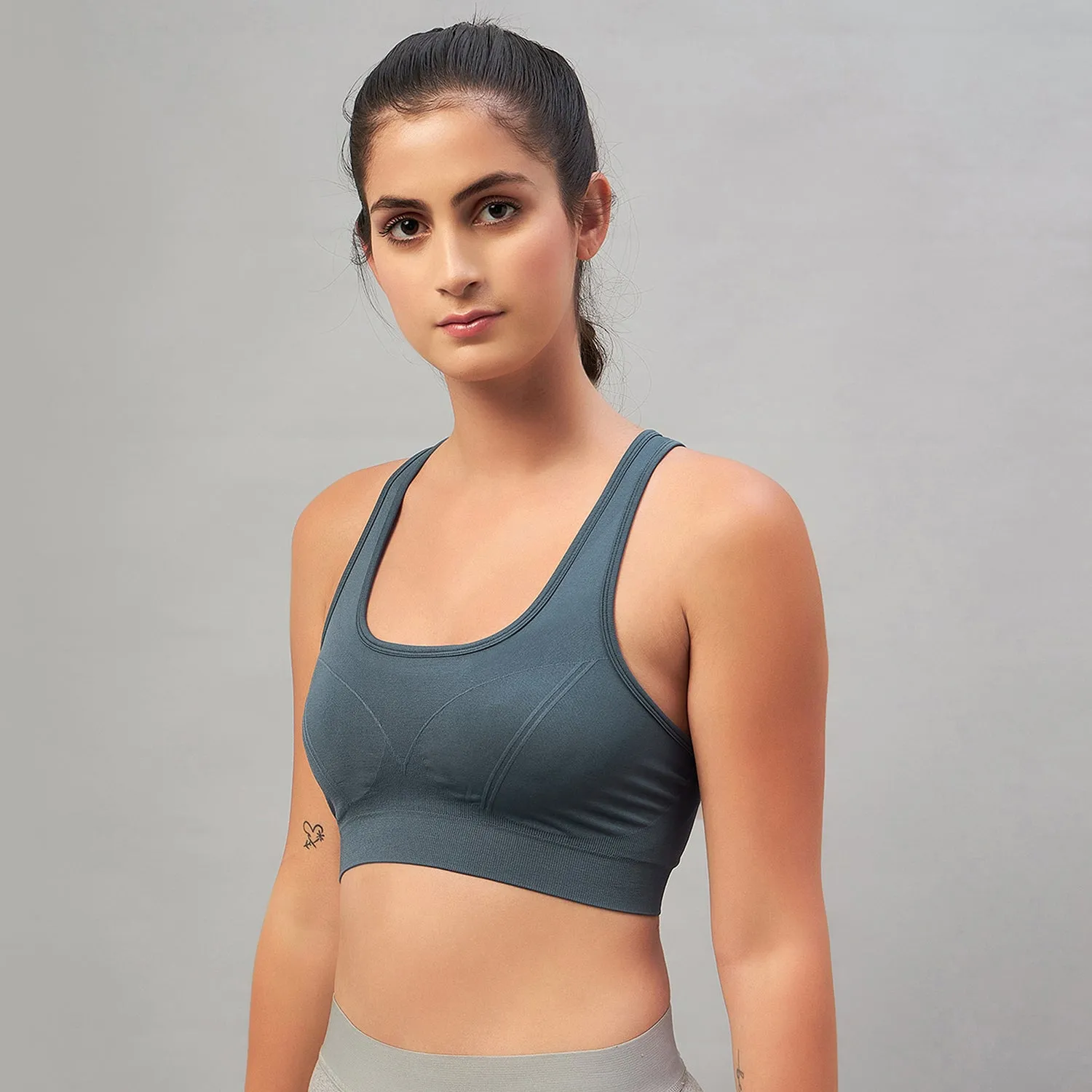 C9 Airwear seamless Women Sports Bra - Royle Blue