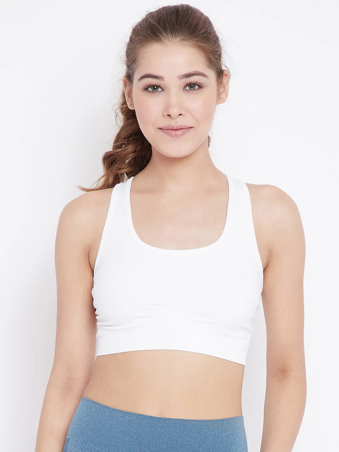 C9 Airwear seamless Women Sports Bra - Royle Blue