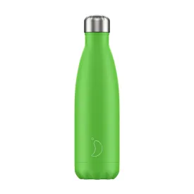 Chilly's Bottle Neon Green 500ml