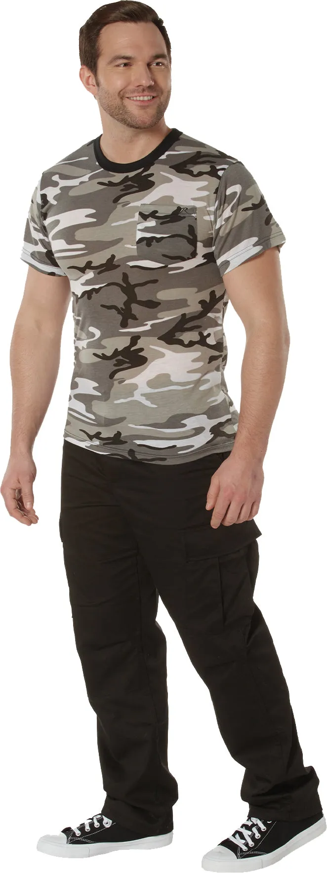 City Camo Moisture Wicking Pocket T-Shirt