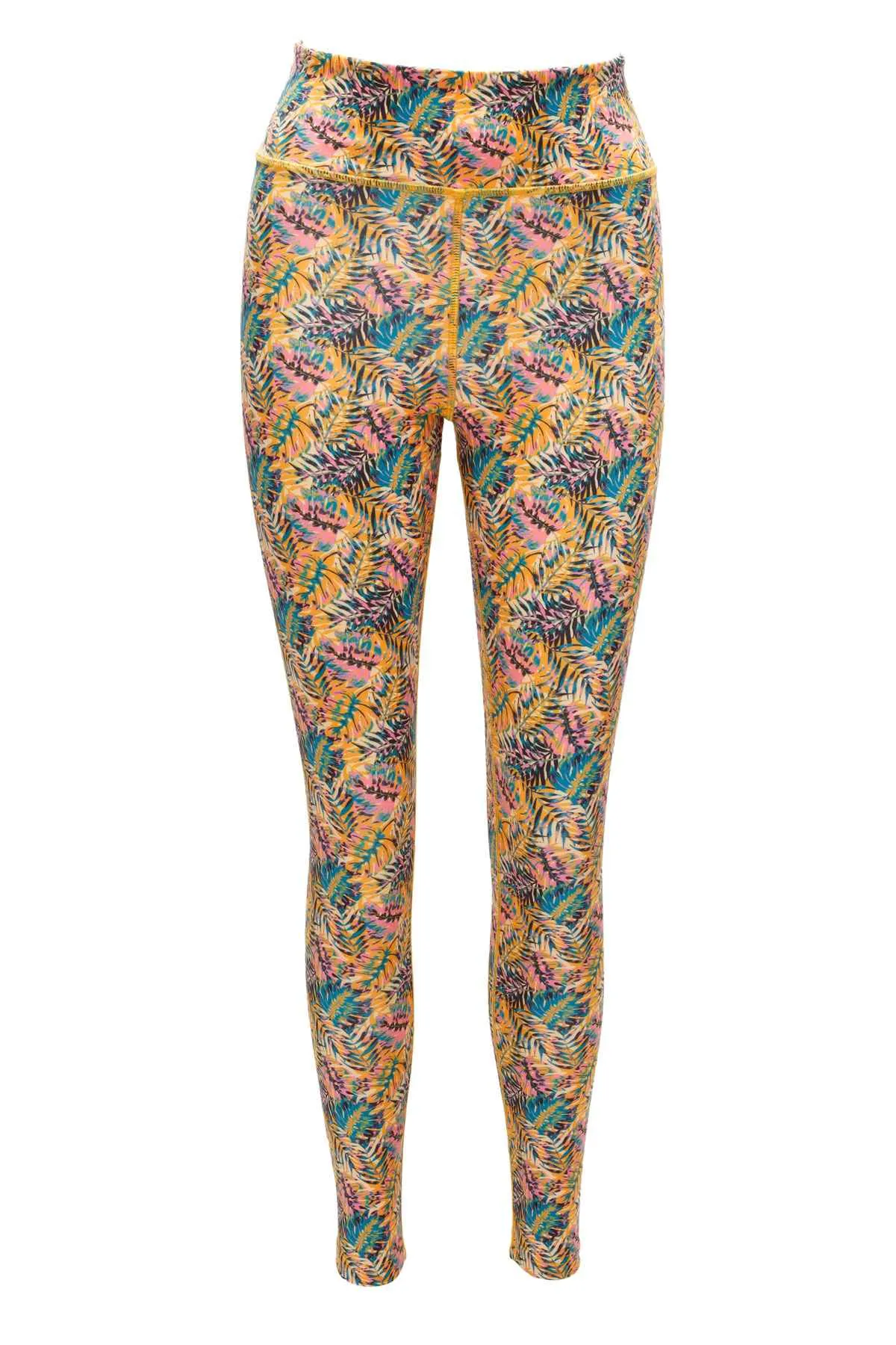 Club Tropicana Tropical Print Eco-Friendly Yoga Leggings