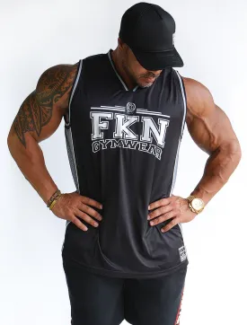 Dominate | Men's Gym Training Basketball Jersey Singlet | Black