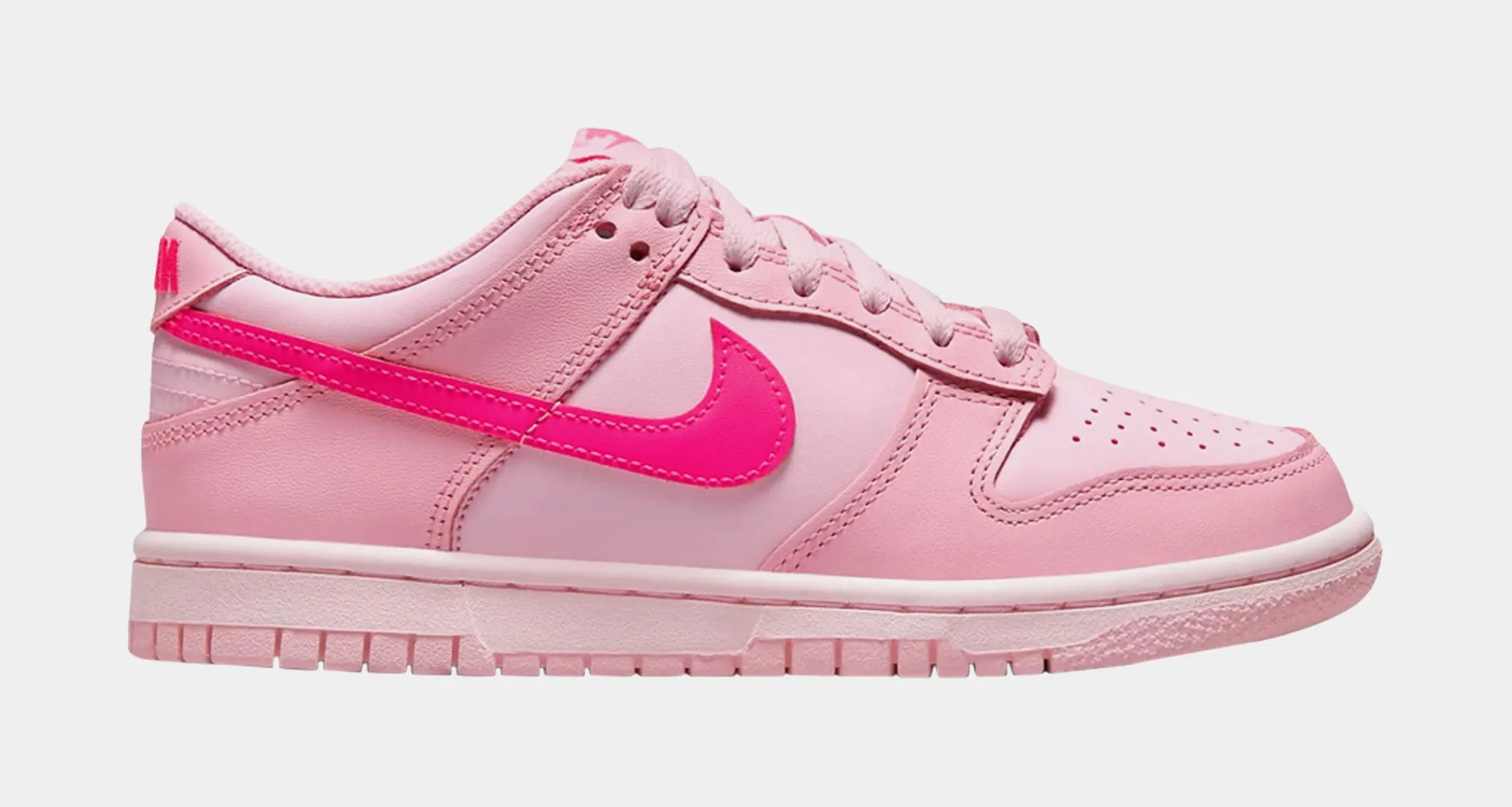 Dunk Low Triple Pink Grade School Lifestyle Shoes (Pink) Limit One Per Customer