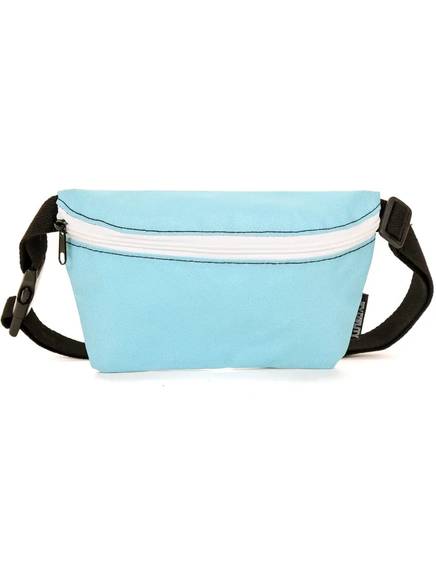 Fanny Pack | Slim |GAME DAY Lt Blue & White