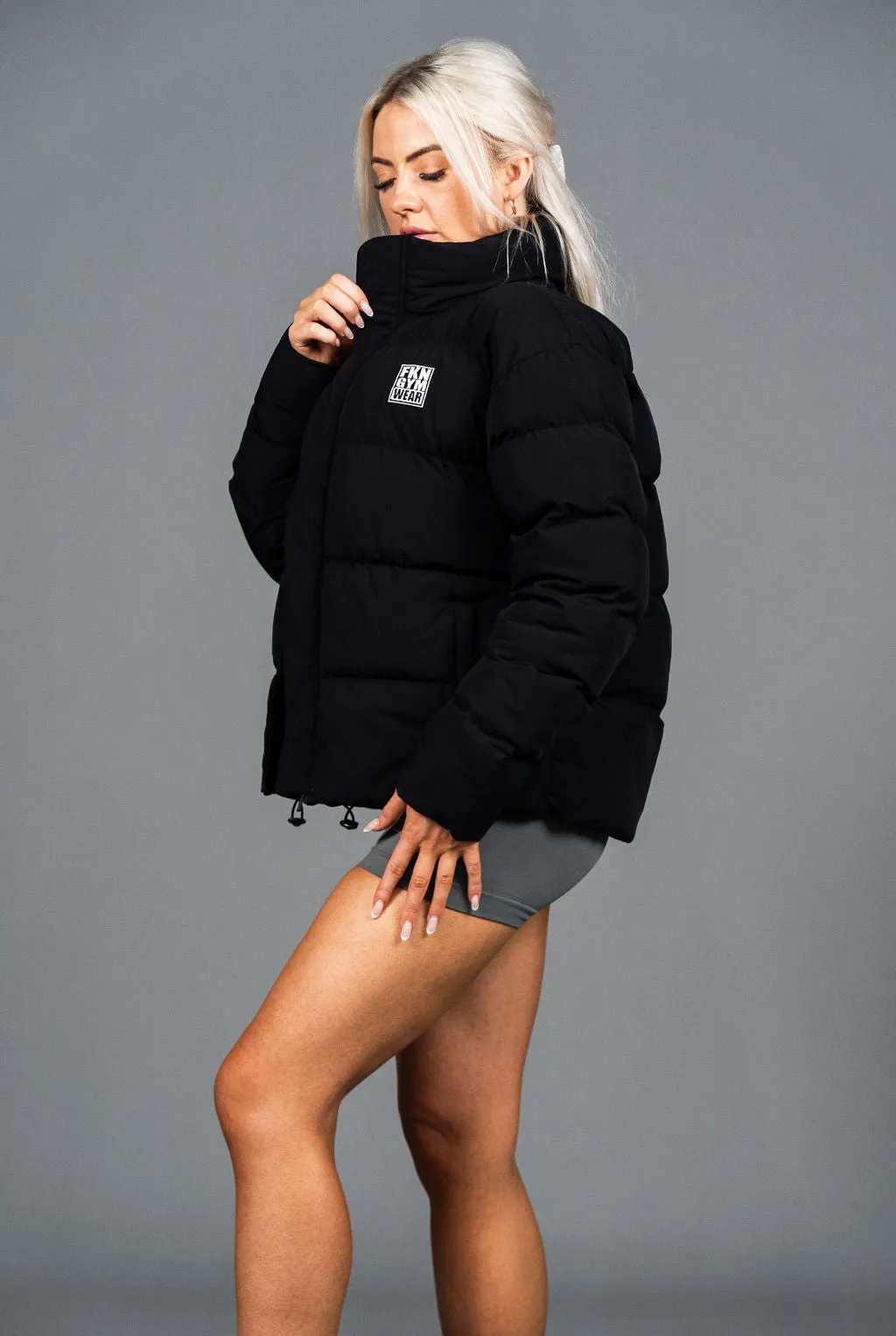 FKN | Unisex Puffer Jacket | Black