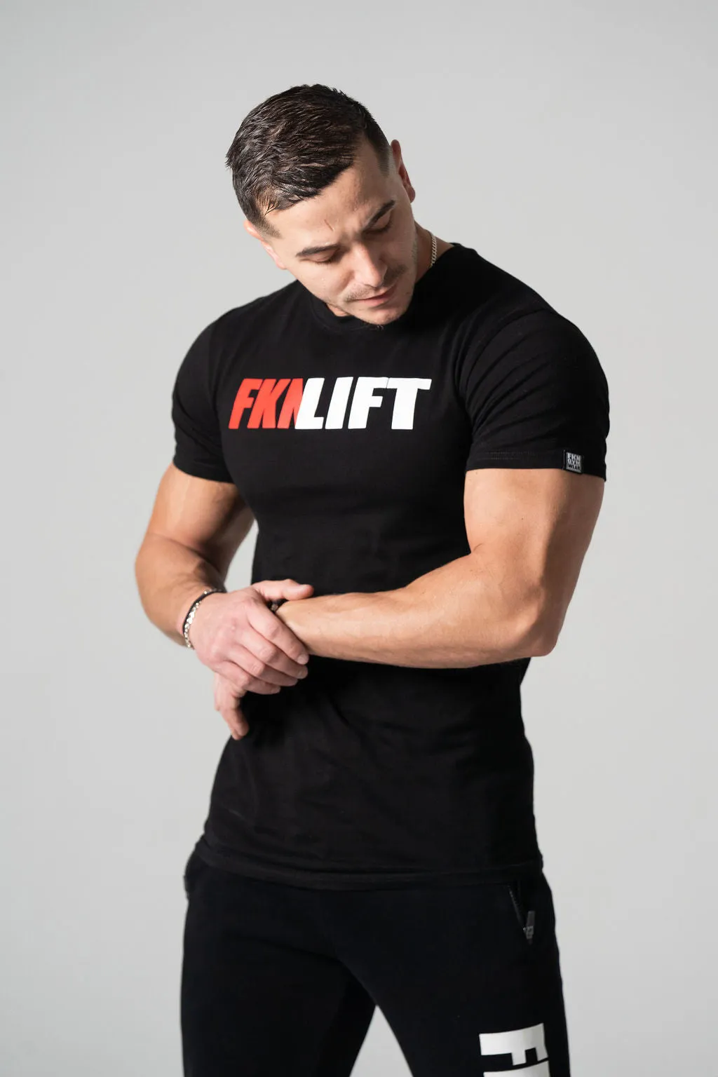 FKNLIFT | Men's Gym T-Shirt | Black