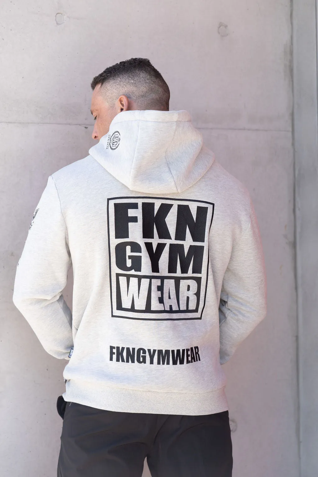 Heist | Men's Premium Gym Hoodie | Grey