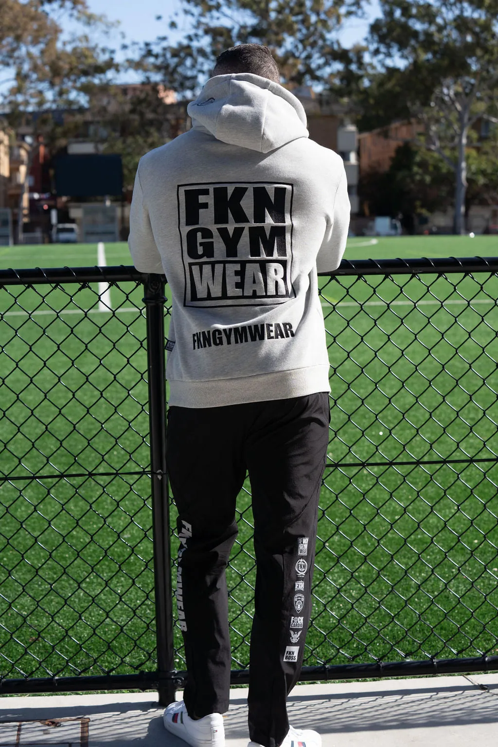 Heist | Men's Premium Gym Hoodie | Grey