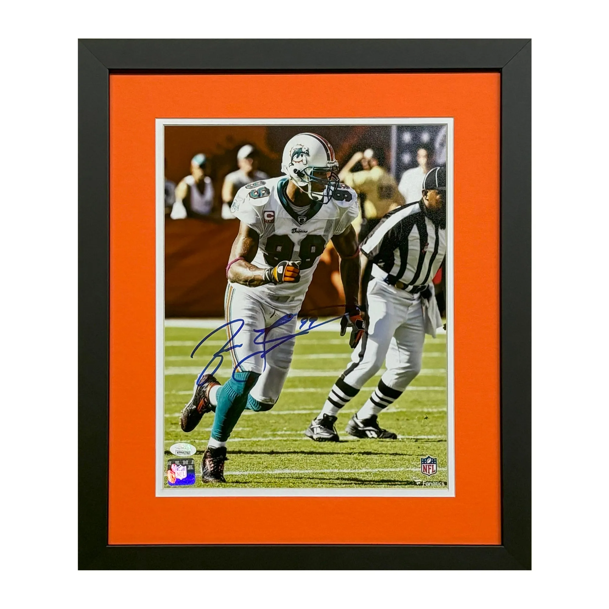 Jason Taylor Signed Miami Dolphins Framed 11x14 Photo