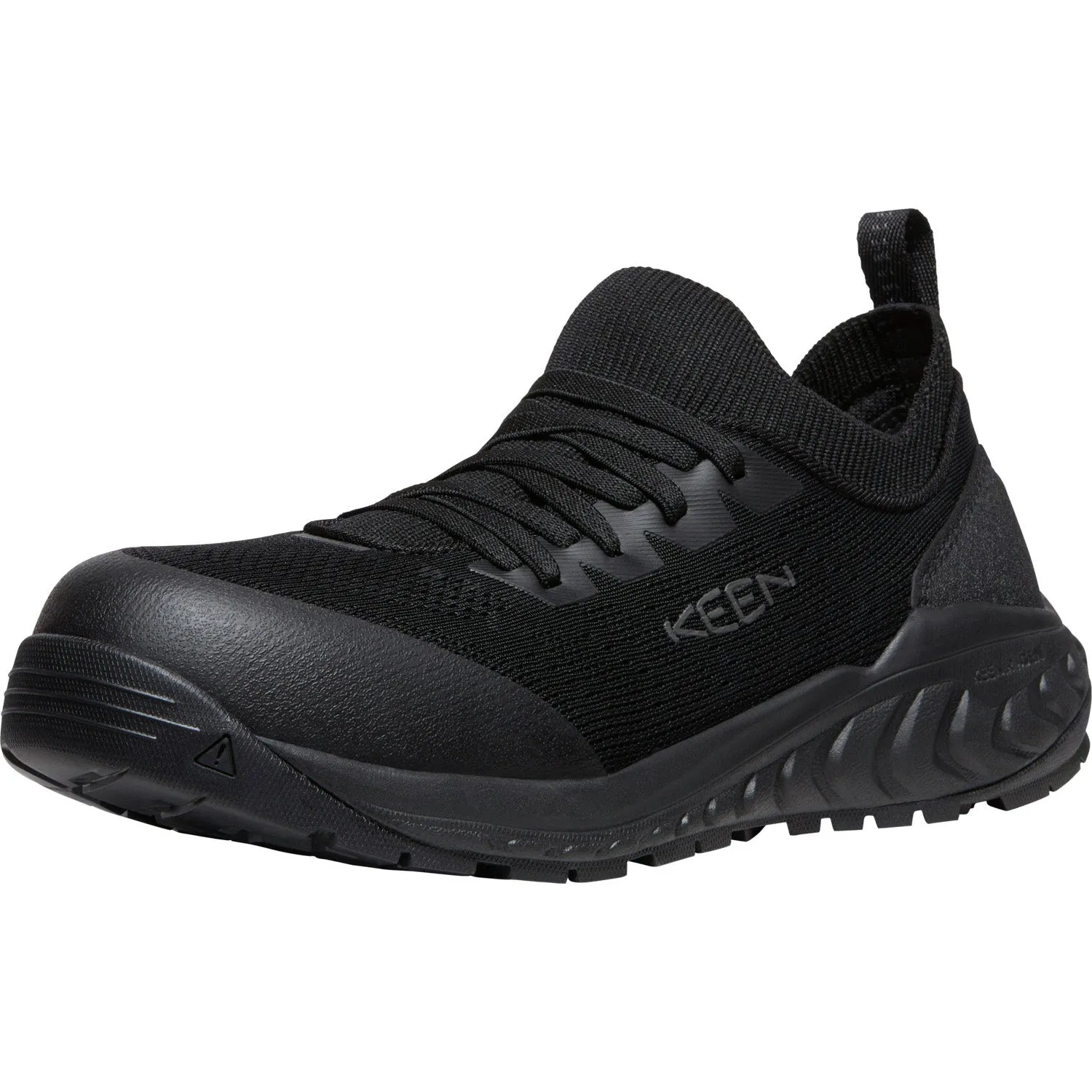 Keen Utility Mens Arvada Shift CT Black/Magnet Synthetic Work Shoes