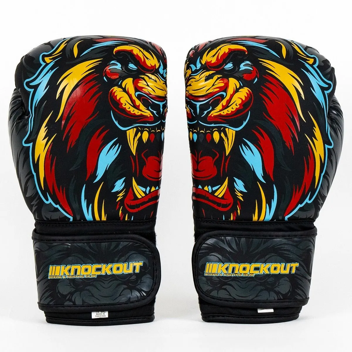 Knockout King Lion Boxing Gloves