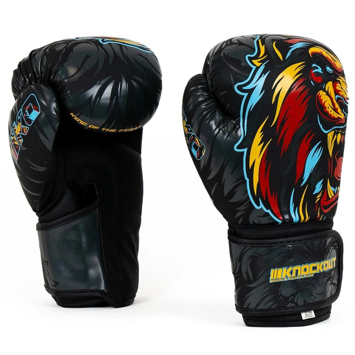 Knockout King Lion Boxing Gloves