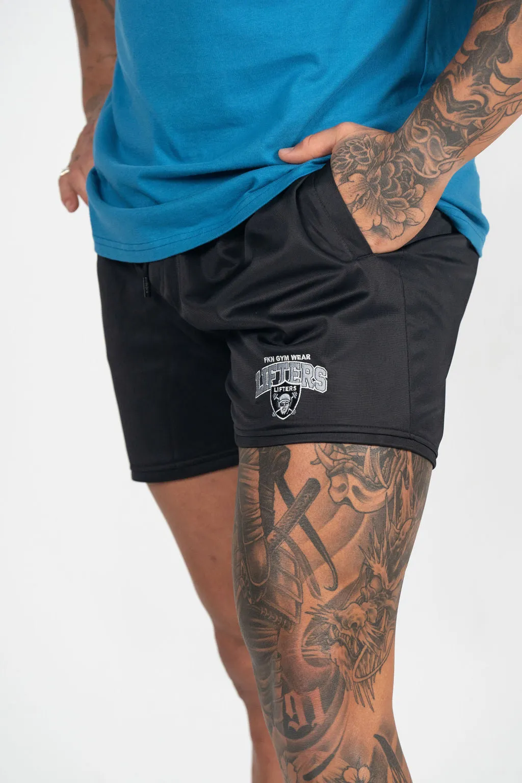 LIFTERS | Relentless 2.0 | Men's Gym Shorts | Black