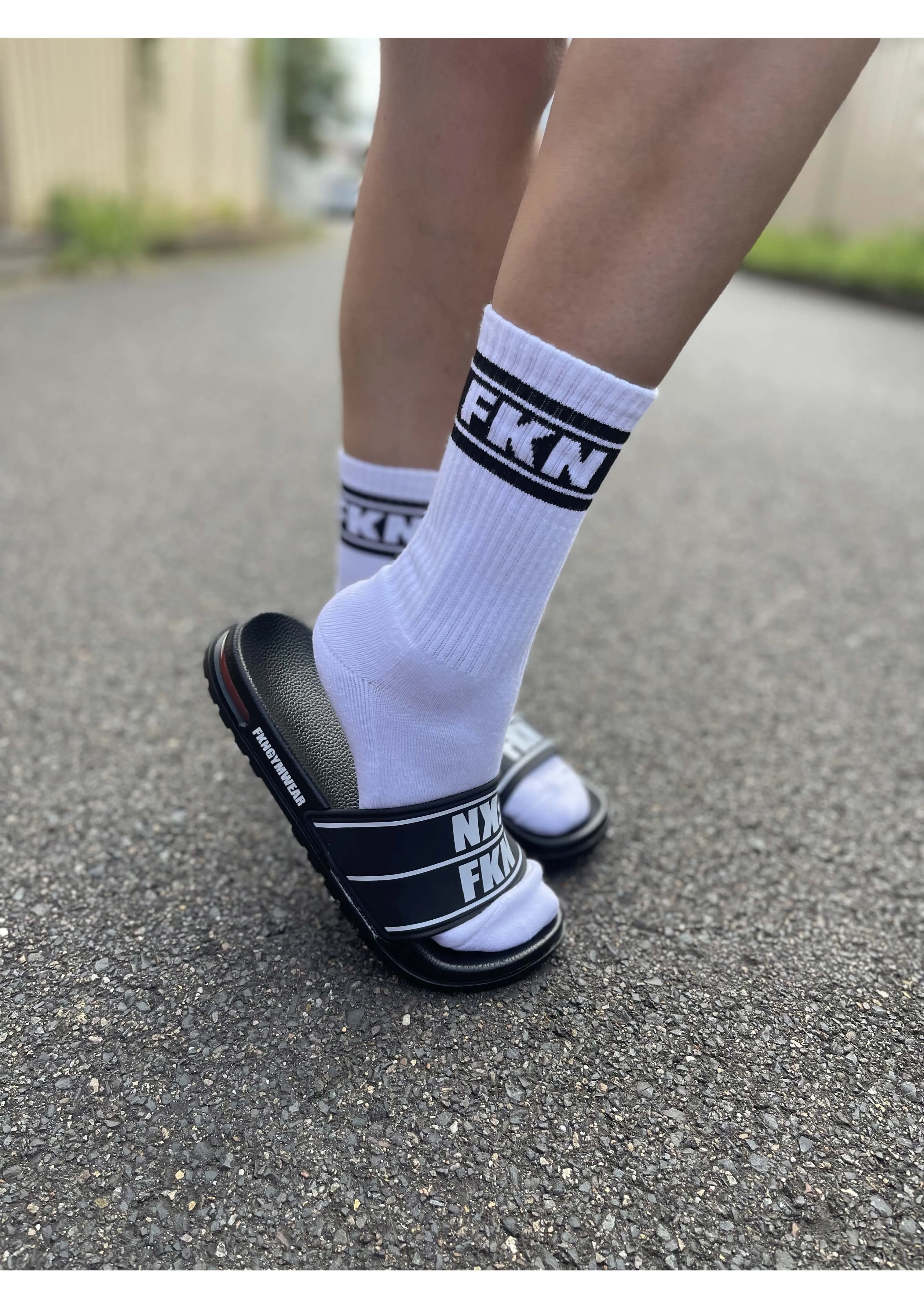 Limited Edition FKN Slides | Black