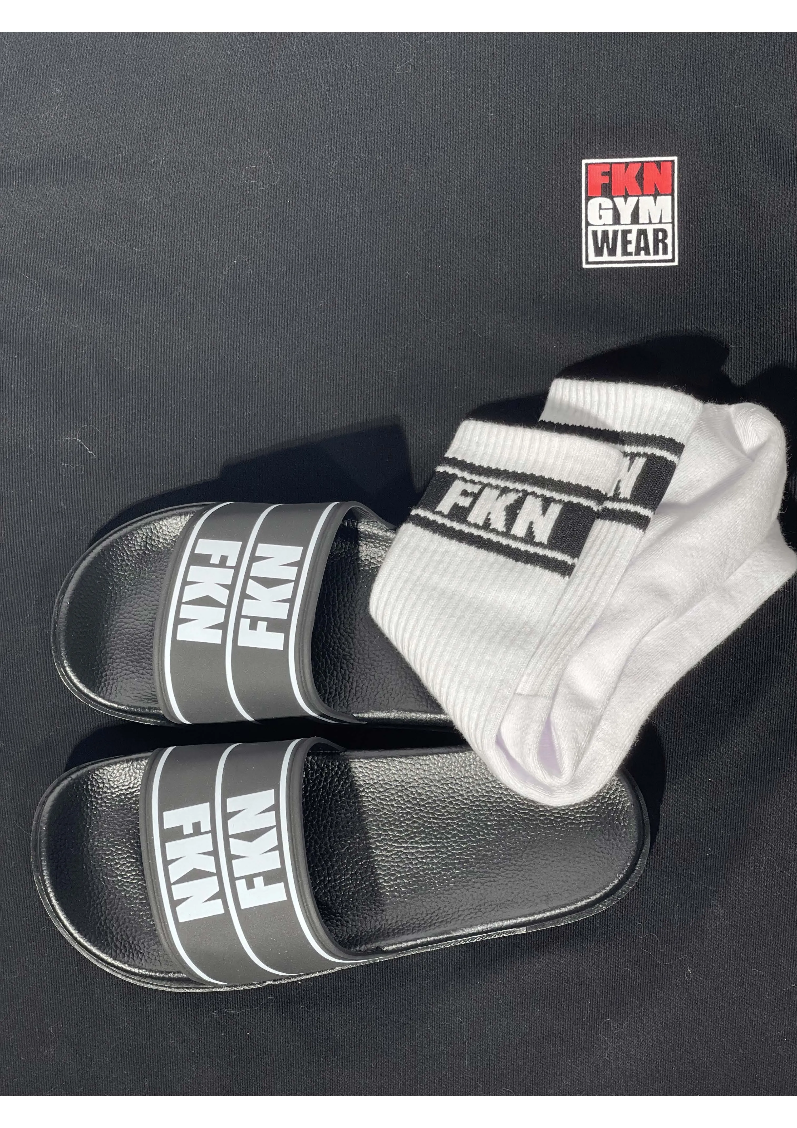 Limited Edition FKN Slides | Black