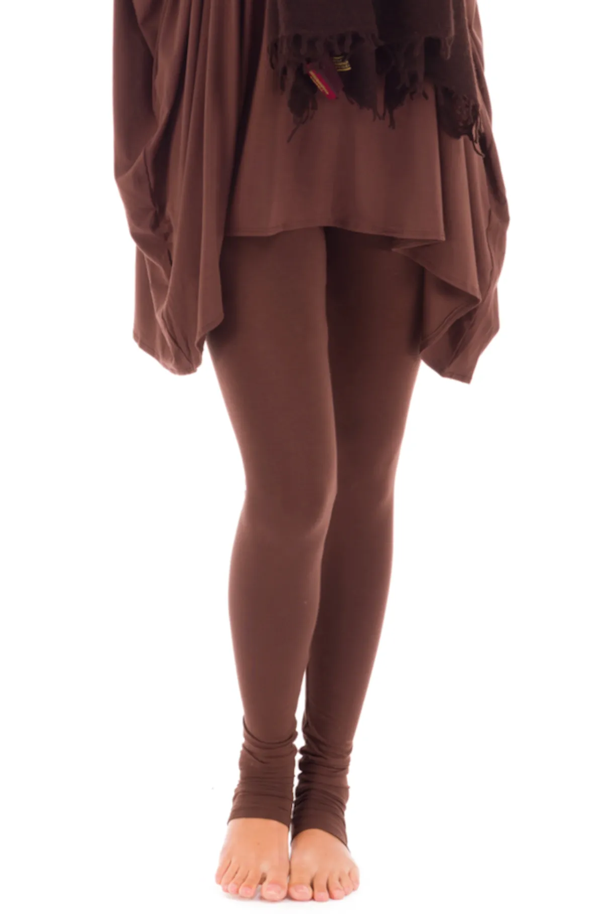 LONG LEGGINGS BROWN