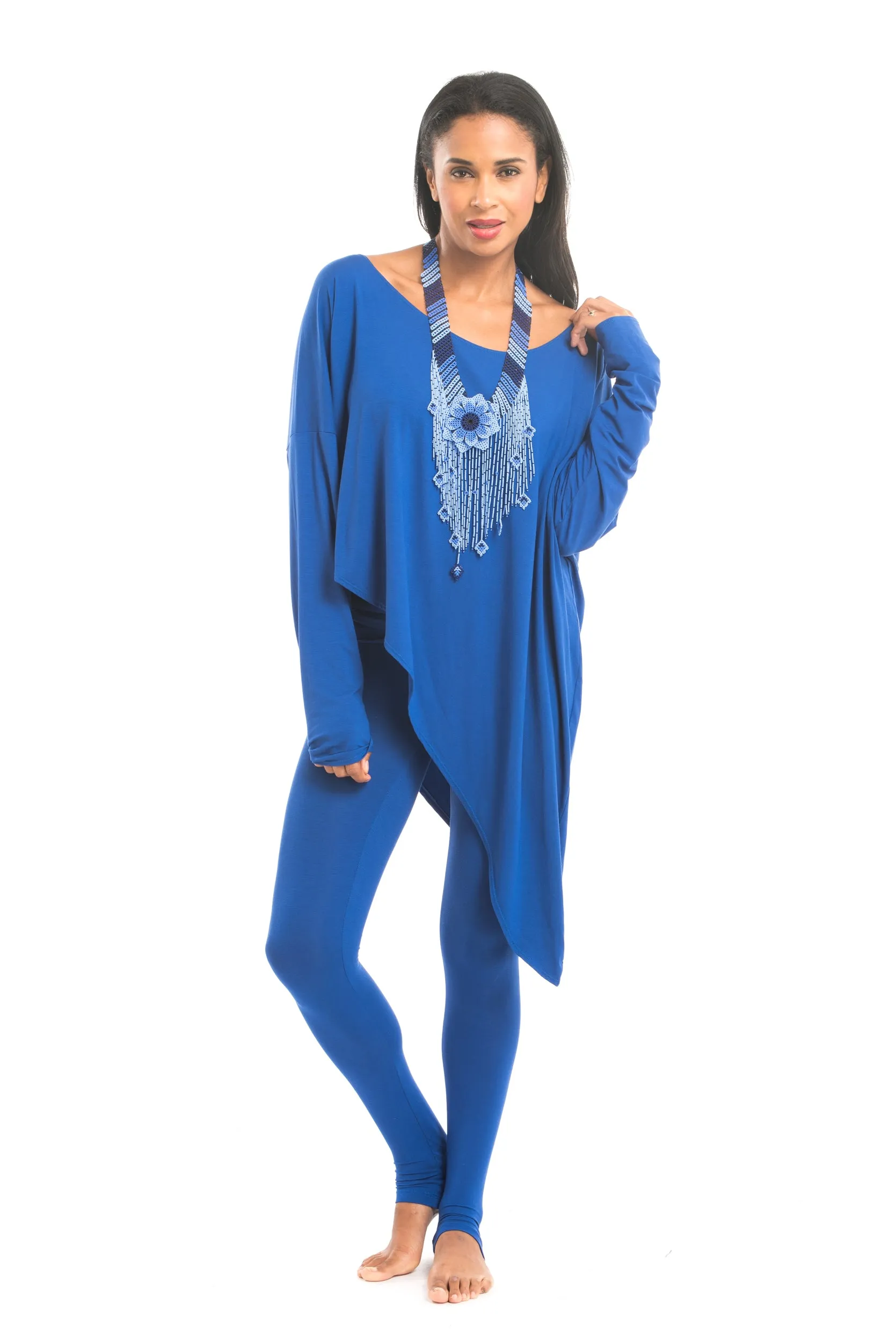 LONG LEGGINGS COBALT BLUE