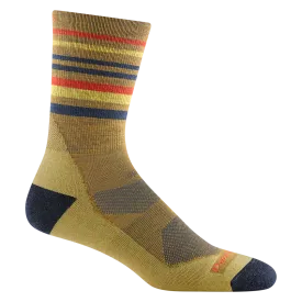 Men's Darn Tough Fastpack Micro Crew Lightweight Hiking Sock Color: Sandstone