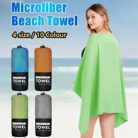 Microfiber Towel With Mesh Bag