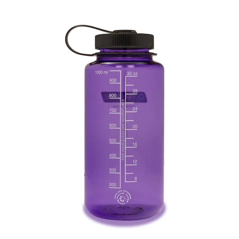 Nalgene 1L Wide Mouth Tritan Sustain Water Bottle