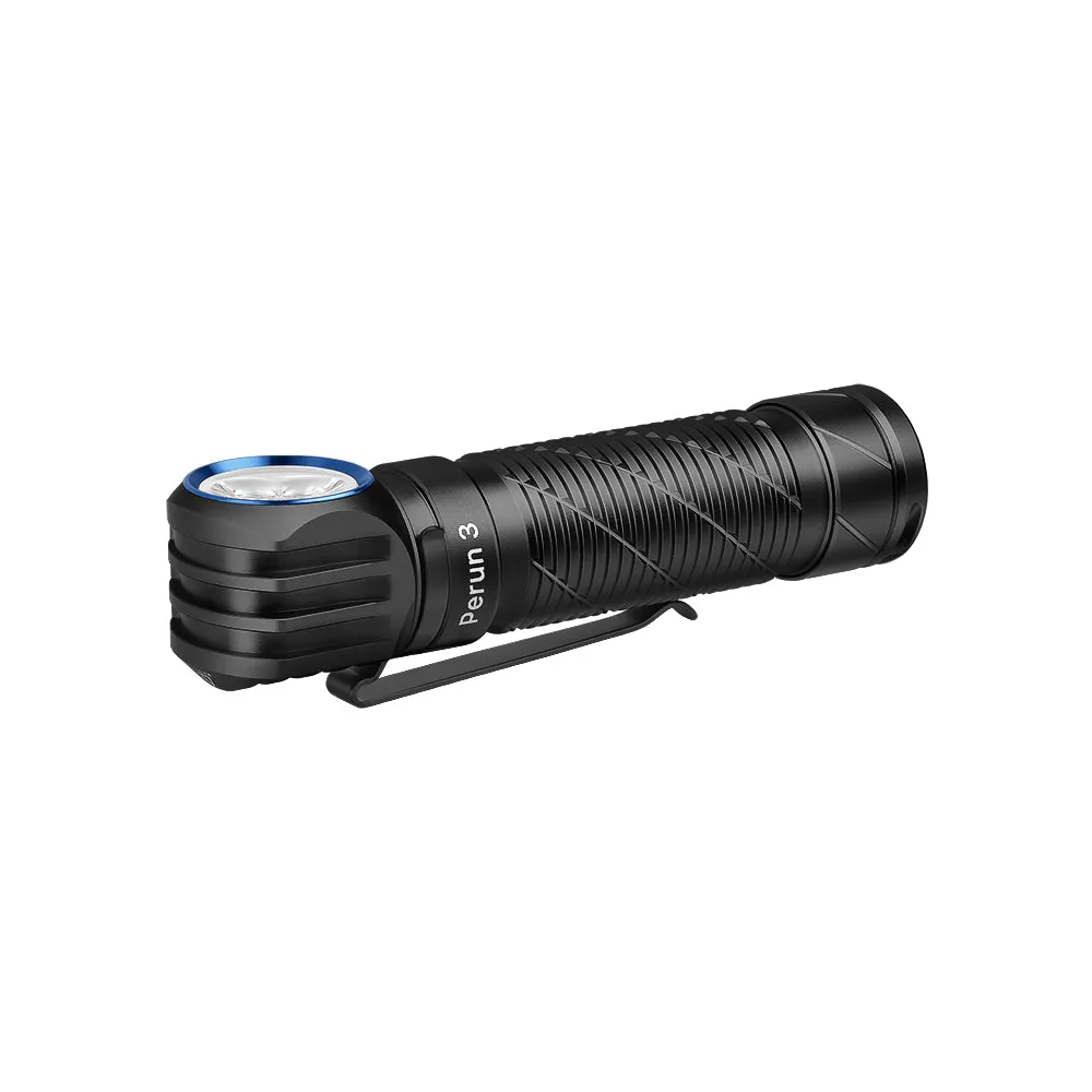 Olight Perun 3 Headlamp 3000 Lumens White Light and Red Light