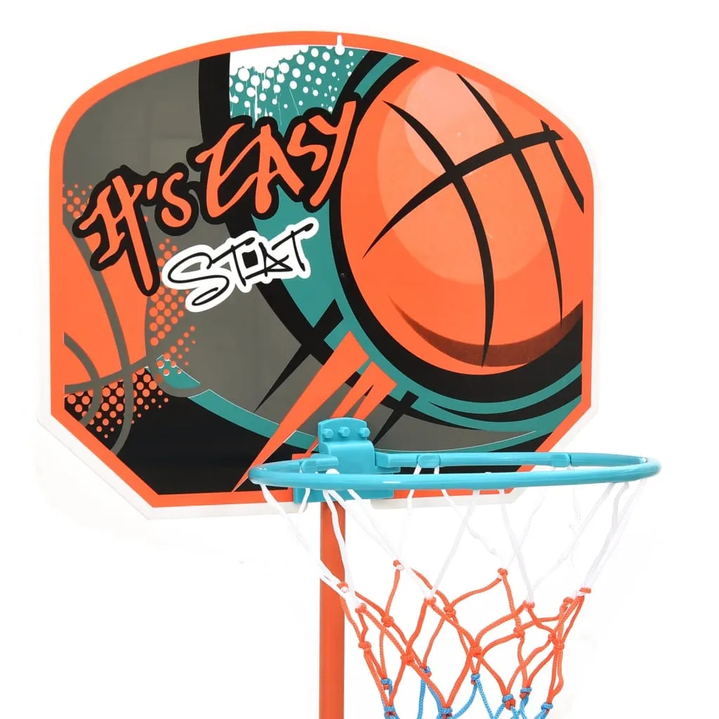 Portable Basketball Play Set Adjustable 109-141 cm