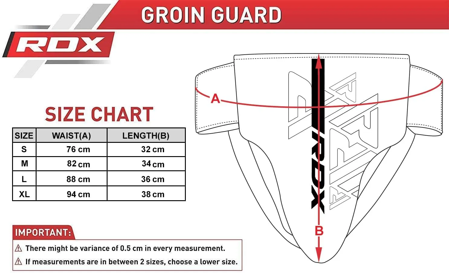 RDX F6 Kara Groin Protector Guard