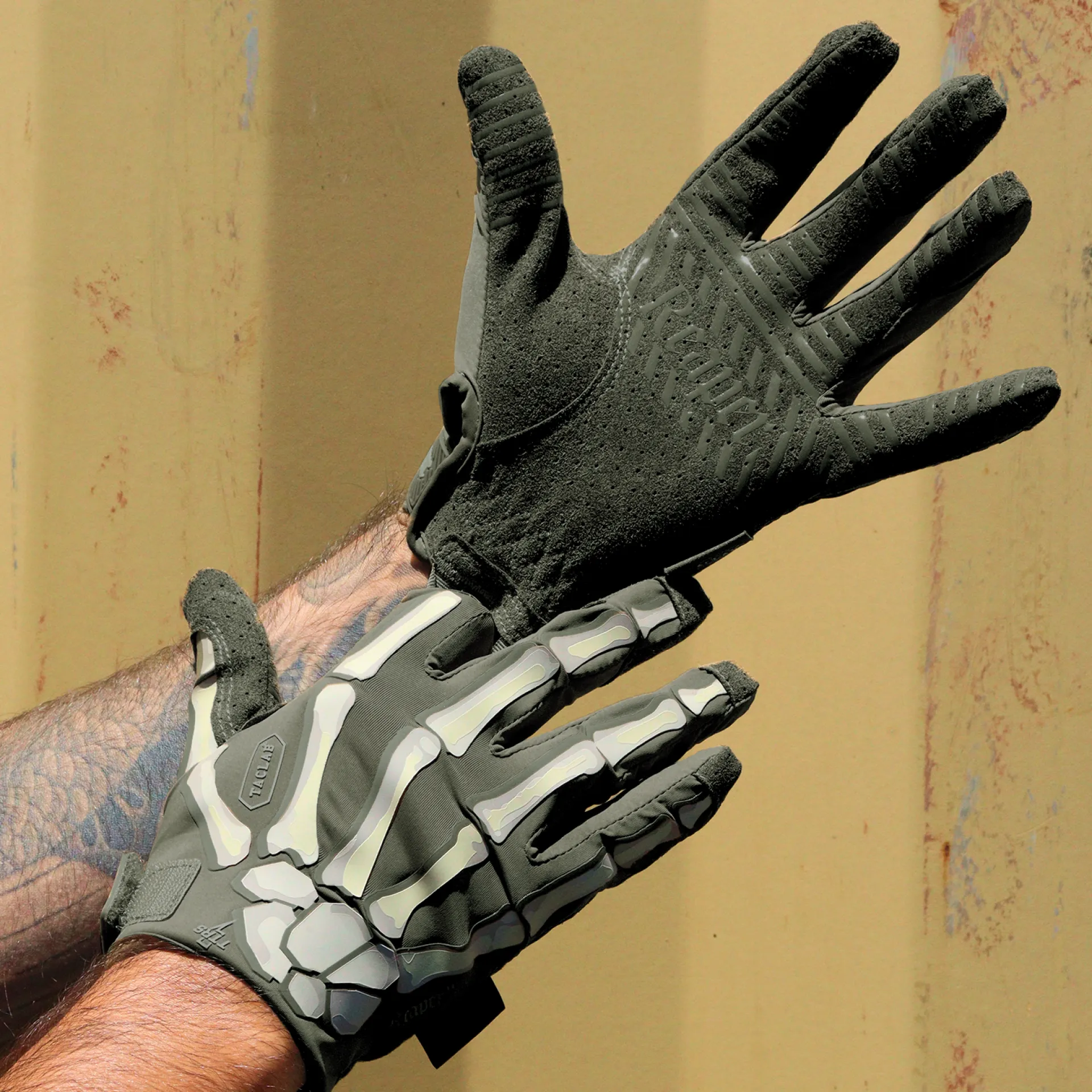 REAPER Tactical Skeleton Shooting Gloves