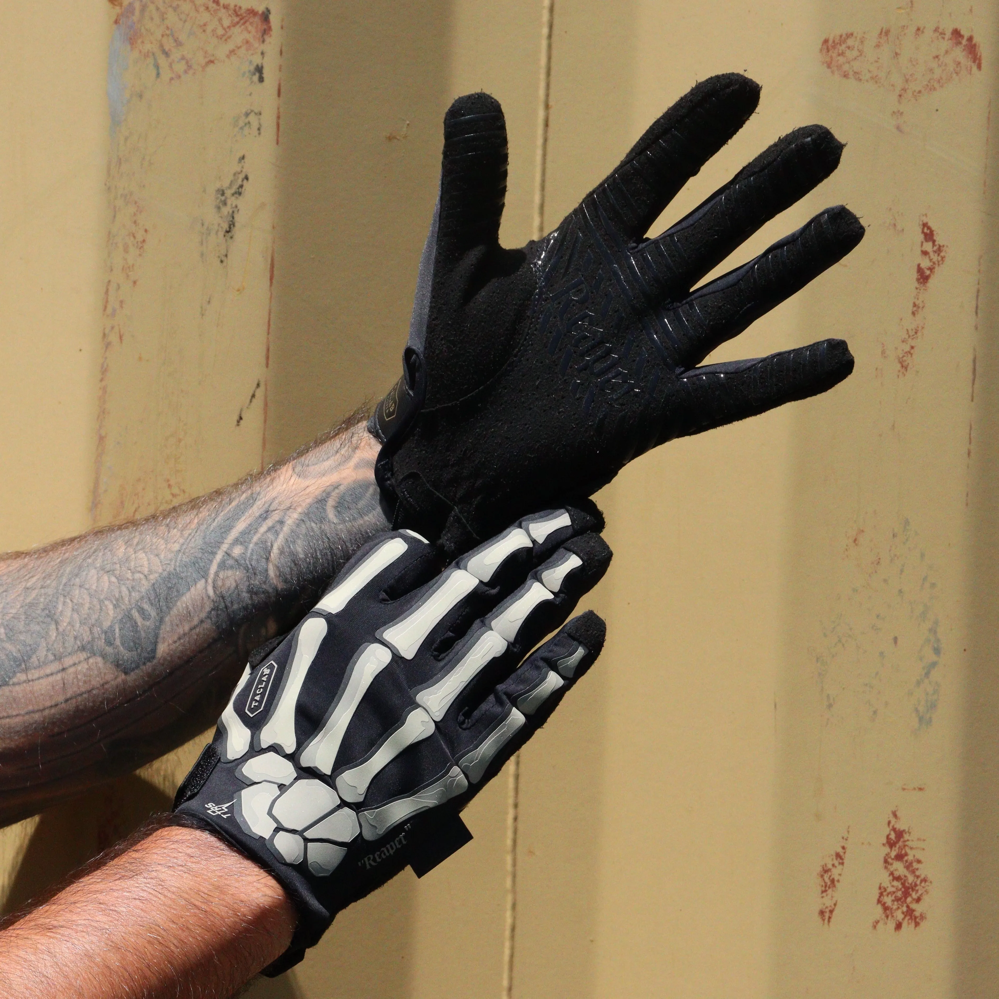 REAPER Tactical Skeleton Shooting Gloves