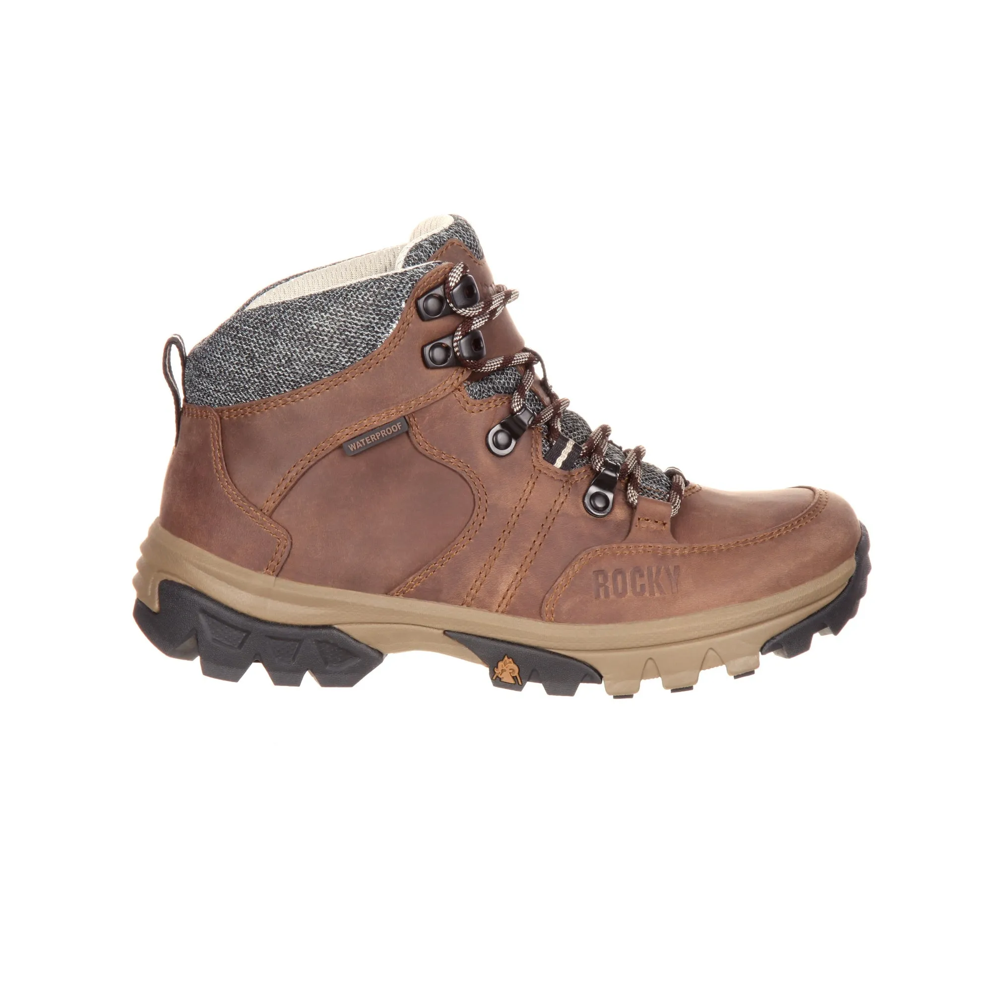 Rocky Womens Brown Leather Endeavour Pt WP Hiking Boots