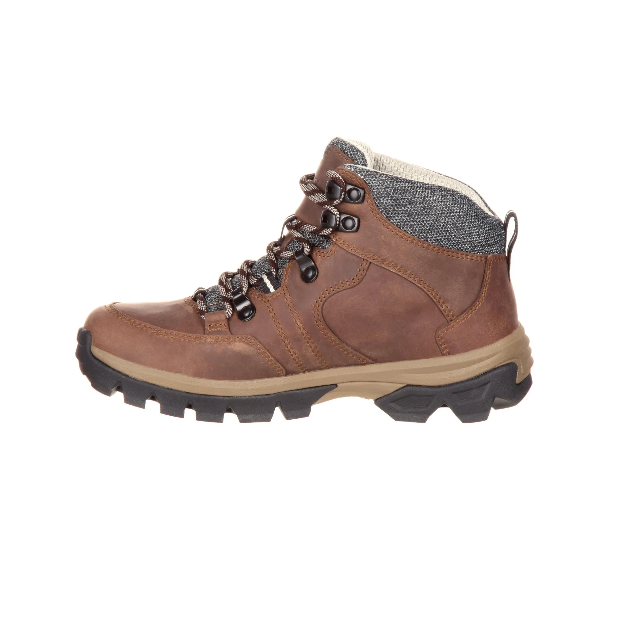 Rocky Womens Brown Leather Endeavour Pt WP Hiking Boots