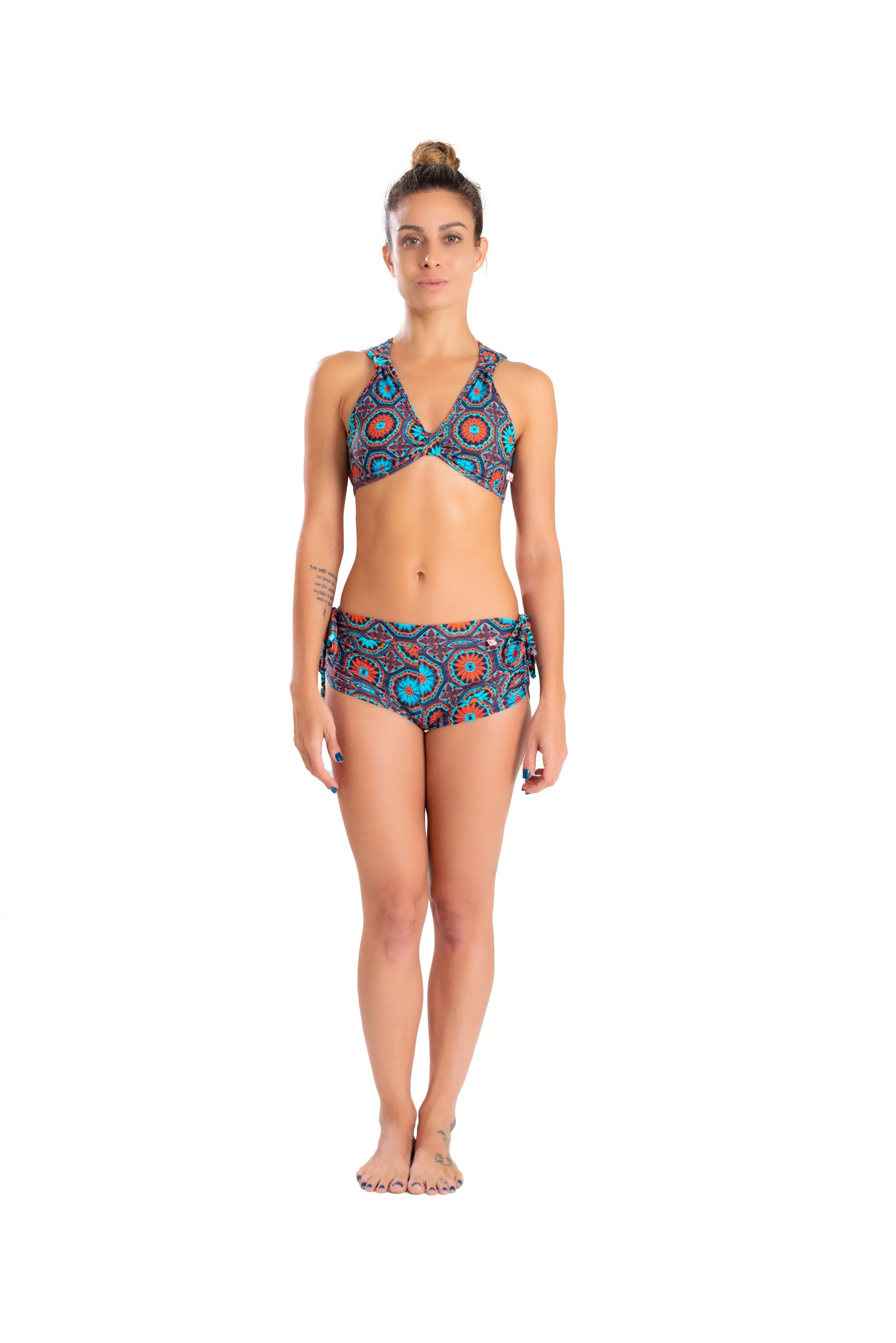 Side String Shorts, Love Mandalas, Cool Form Light