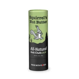 Squirrel's Nut Butter Anti-Chafe Blend, 2oz Compostable Tube